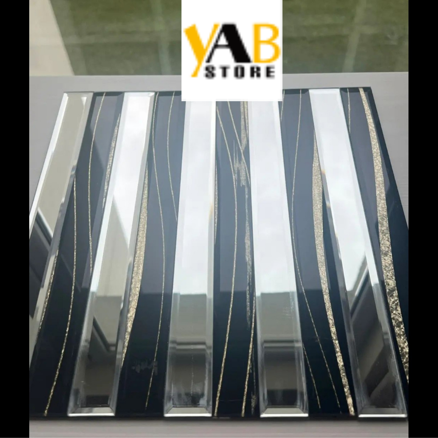 Glass Mod BL-50 LINE SIYAH DALGA