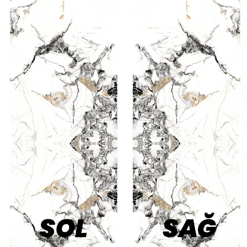 Akrilam Calacatto Borgını